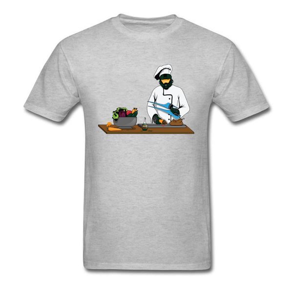 

master chief or chef pure cotton men short sleeve tees normal summer t-shirts summer sweatshirts latest o-neck