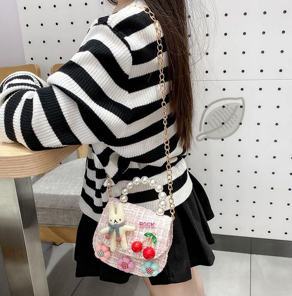 

children little bag girl cute princess chain shoulder bags baby fashion crossbody mini girl handbag