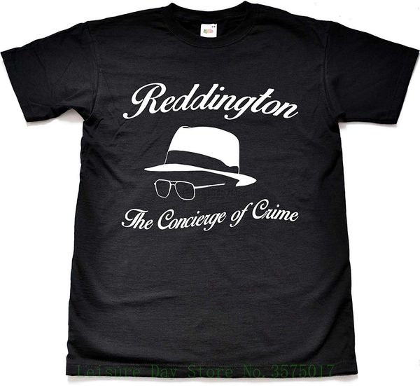 

reddington black t shirt tee 100% cotton humor men crewneck tee shirts