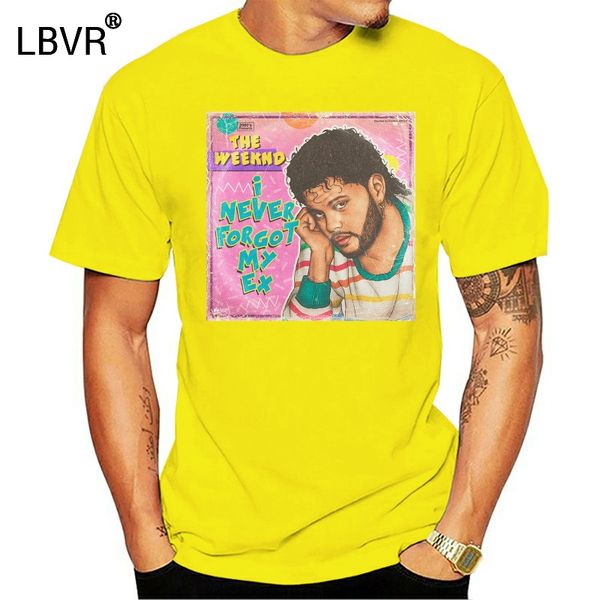 

retro 80s album the weeknd i never forgot my ex men women t-shirt 2841 men clothes tee shirt