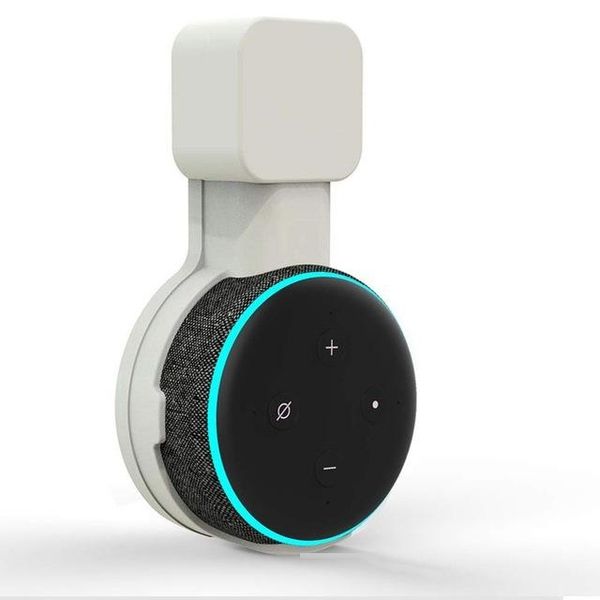 

consumer electronics wall mount holder stand hanger for amazon echo dot 3rd generation indoor speaker sound box holder case
