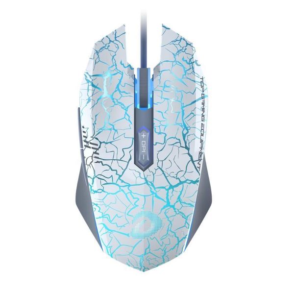 

dareu em915 gaming mouse 30 million life 7 button optical wired mice with backlight & mouse driver for computer pc lapgamer