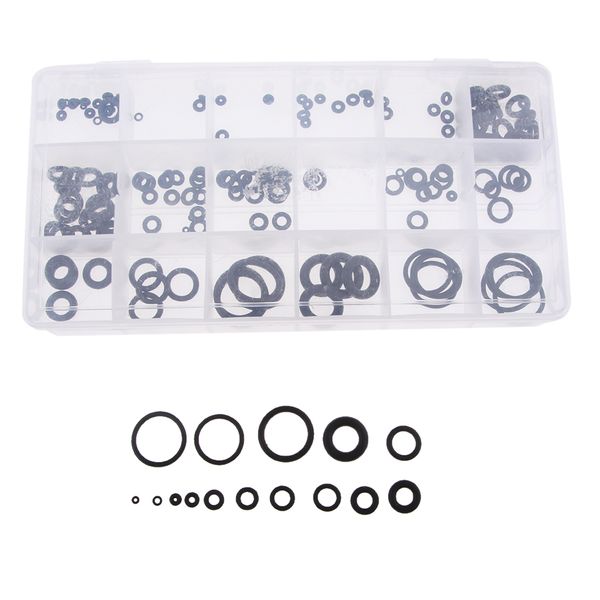 

225pcs rubber o ring assortment hydraulic plumbing gasket seal set