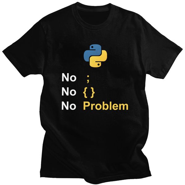 

trend computer programming language python t shirt design for code tshirt programmer homme tee coder t-shirt camiseta gift merch
