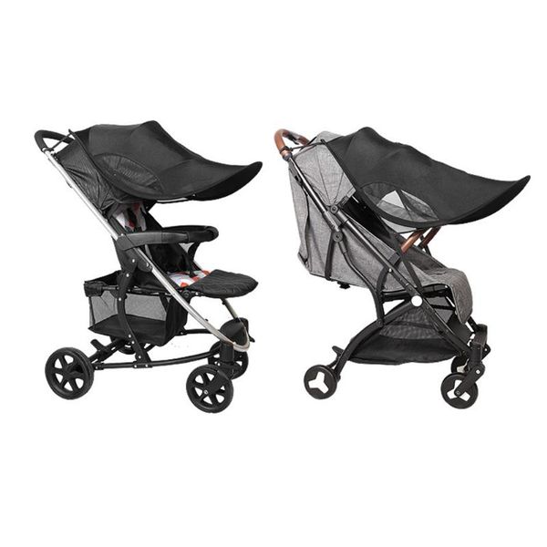 

stroller parts & accessories uv protection universal umbrella for baby rain cover sun shade pushchair cap easy installation waterproof