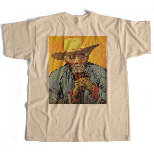 

старый skool хулиганы fine art t shirt harajuku streetwear рубашка мужчины nt ван гог patience escalier