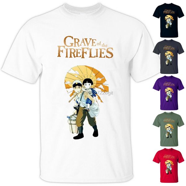 

аниме могила светлячков такахата 1988 t рубашка (белый) все размеры s-5xl