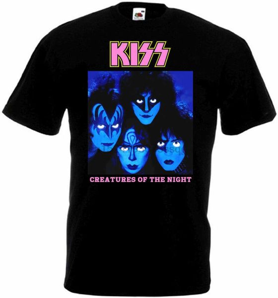 

kiss creatures of the night v.2 t-shirt black poster all sizes s...5xl