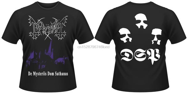 

mayhem de mysteriis dom sathanas t-shirt - новый официальный! качество футболки мужчины печать с коротким рукавом o шеи t shirt