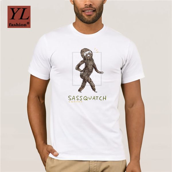 

fashion t shirt 100% cotton sassquatch t shirt 2020 fashion summer personality