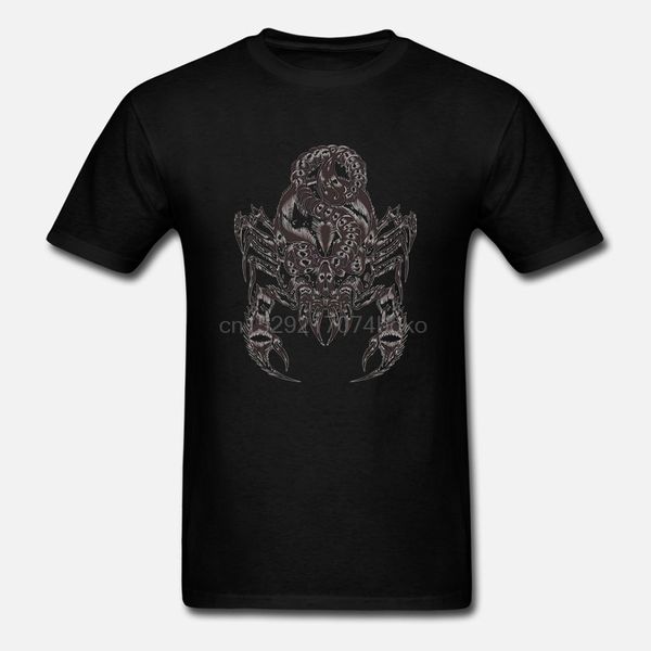 

scorpion mens cotton t-shirt summer fashion clothings