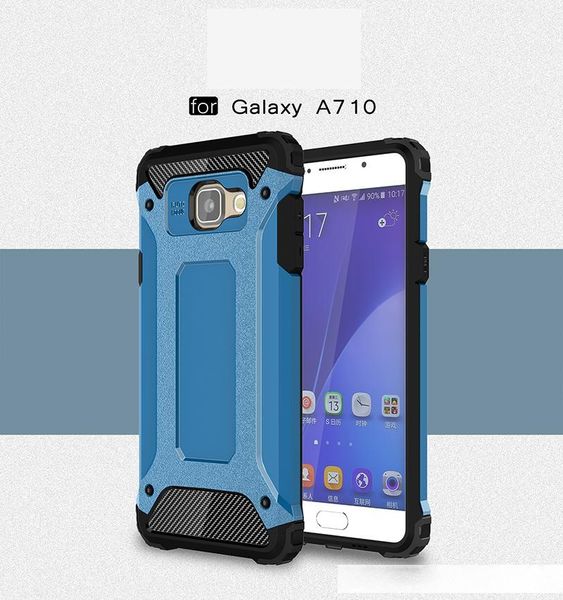 

strong hybrid tough shockproof armor phone back case for samsung a710 hard rugged impact resistance cover case