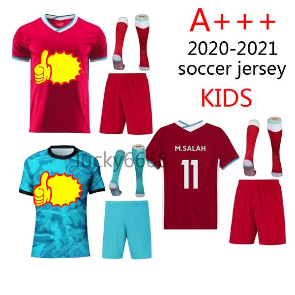 

20/21 kids kits soccer jerseys football shirt 2020 2021 child soccer jersey camiseta child maillot de foot, Black;yellow