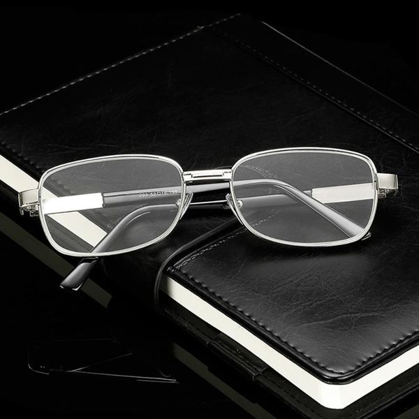 

2020 rushed advanced alloy full-rim natural crystal hd men women reading glasses +0.75 +1.25 +1.5 +2.00 +1.75 to +4 with case, White;black