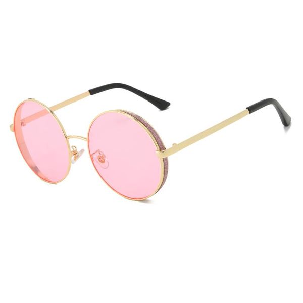 

sunglasses euramerican round diamond cat ear fashion cross border for ladies outdoor trend, White;black