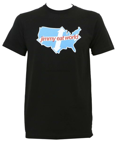 

authentic jimmy eat world across america slim fit t shirt s m l xl 2xl new