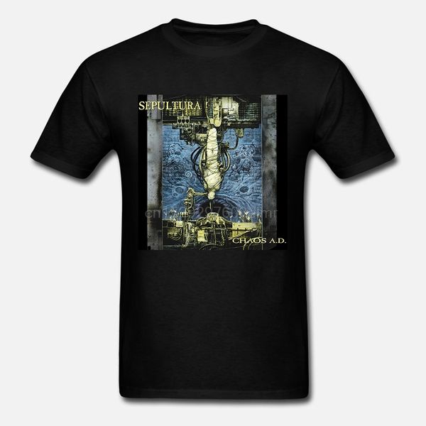 

t shirt sepultura - chaos mens summer t-shirt
