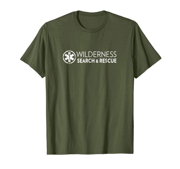 

новый 2020 хип хоп wilderness поиск и спасание футболки для мужчин и женщин