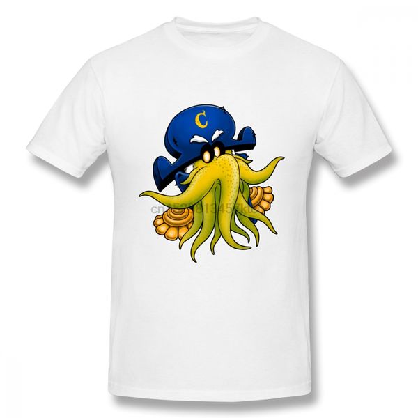 

3d print captain cthulhu tee for men casual unique design for man round neck camiseta 100% c