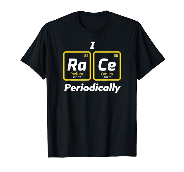 

i race periodically tshirt - for car enthusiast & mechanics
