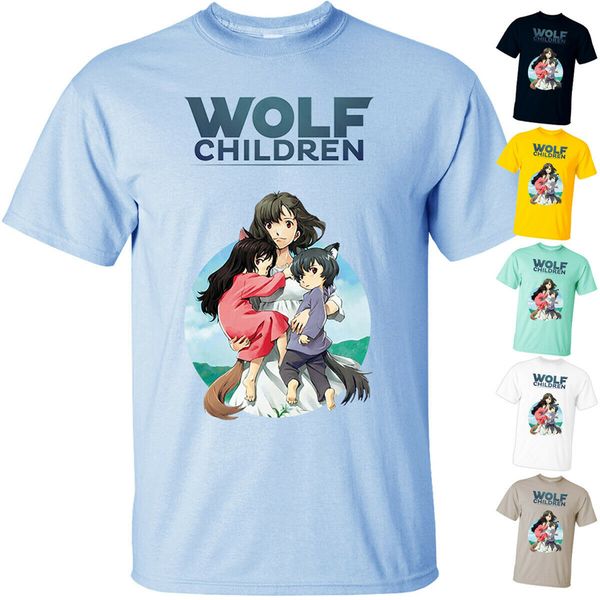 

anime wolf children v1 kami kodomo no ame to yuki t shirt all sizes s-3xl tee shirt