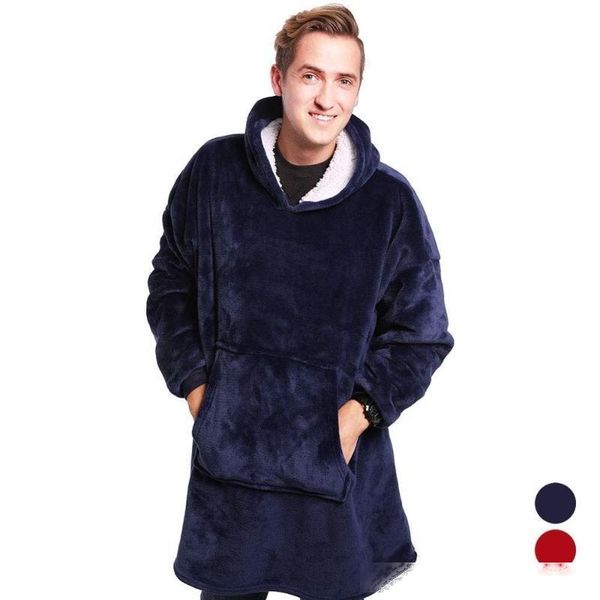 

lism super soft sherpa blanket with sleeve ultra plush blanket hoodie pink grey wine blue warm flannel hooded blankets