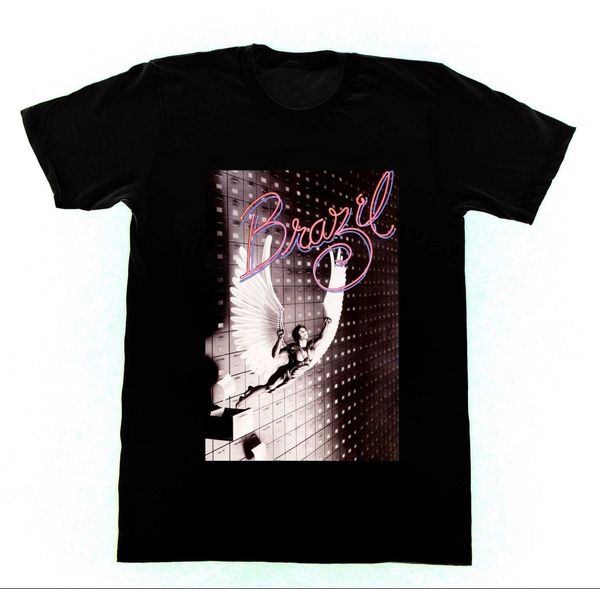 

brazil terry gilliam t-shirt cult film monty python criterion new fashion t shirt graphic letter o-neck stylish