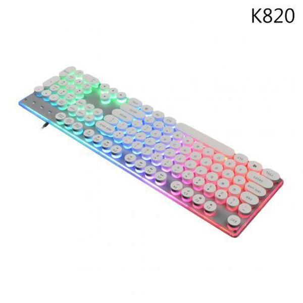 

gtx30/k820 wired usb 104 buttons led backlit gaming keyboard for pc computer