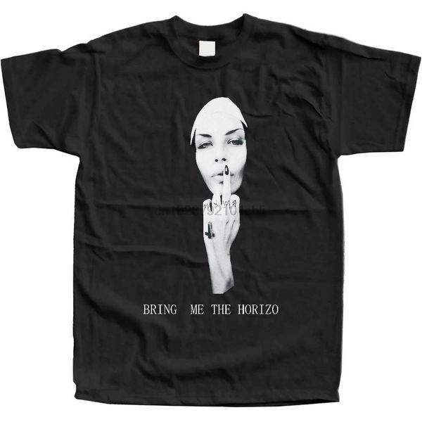 

bring me the horizon men монахиня finger t shirt печать футболки летняя