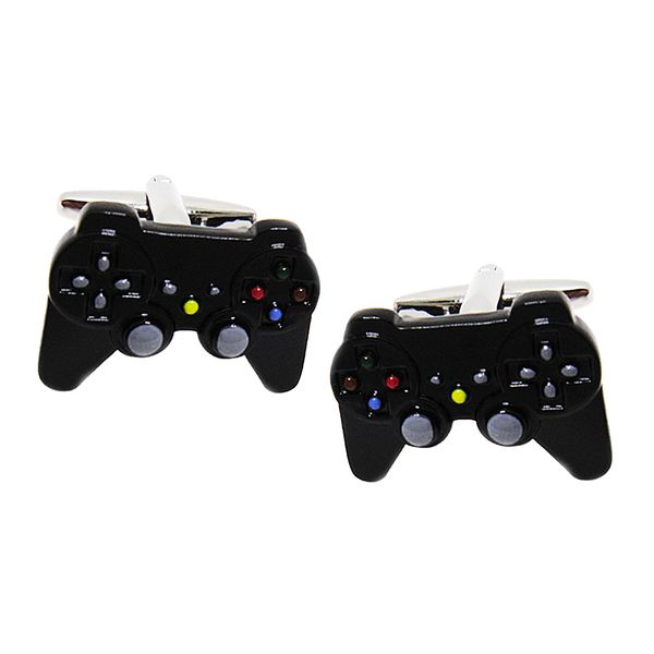 

уникальный мужчины multicolor рук shank запонки запонки бизнес рубашка, Silver