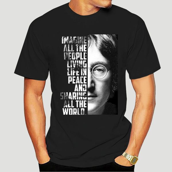 

джон леннон представьте песни lyric art мужчины женщины тенниска-0050d