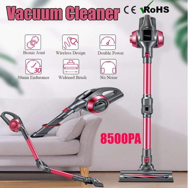 

robot vacuum cleaners 8500 pa cordless flexible stick cleaner powerful suction household handheld dust collector aspirator