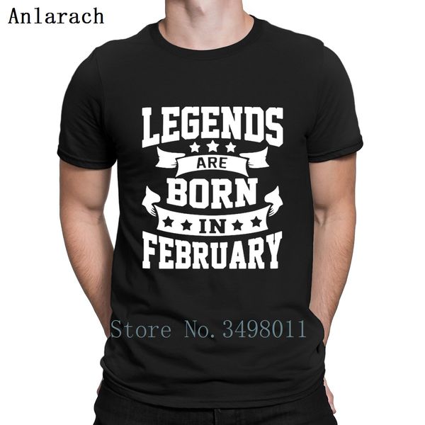 

february shirt t shirt personalized tee shirt round neck cool fit new style spring natural mens birthday gift t-shirt