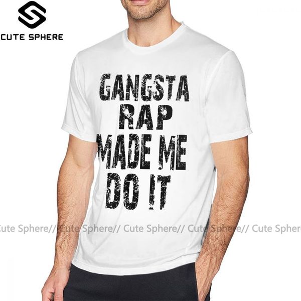 

gangster t shirt gangsta rap made me do it t-shirt 5x short sleeve tee shirt 100 cotton male graphic funny classic tshirt