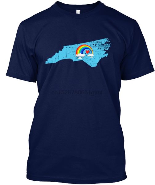 

men t shirt north carolina pride rainbow heart lgbt women t-shirt