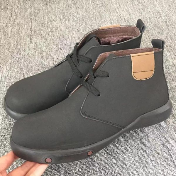 

распродажа новая мода ботильоны мужчины зима мех keep warm обувь узелок черный обуви человек размер 45 продажа kucun1, Black