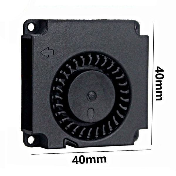 

fans & coolings 5v 12v 24v 4cm 4010 durable turbo blower double ball 3d printer fan