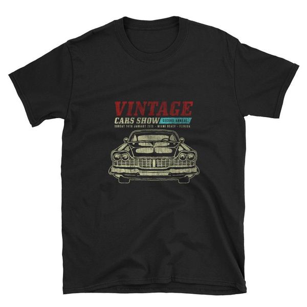 

2019 new mens vintage car show vintage men's t-shirt tee shirts