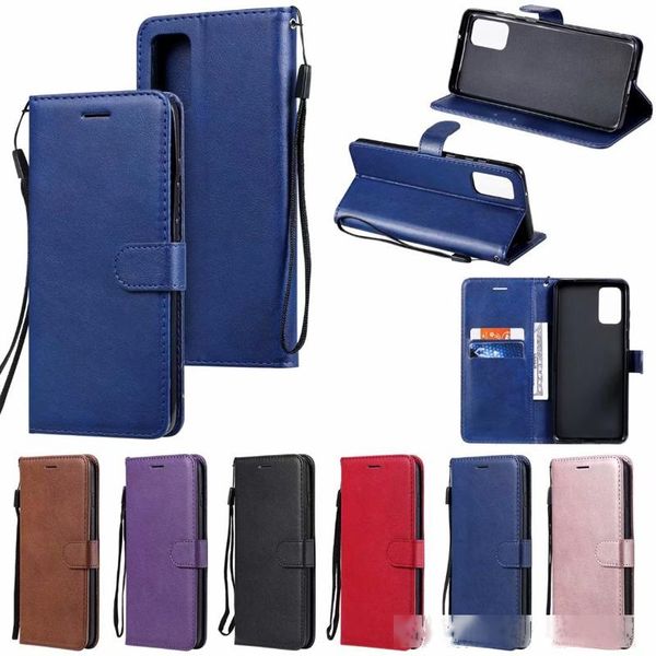 

new flip covers id card slot leather wallet case for iphone 11 pro max xs max xr 6 7 8 plus s20 plus s20 ultra s10 plus a51 a71 note10