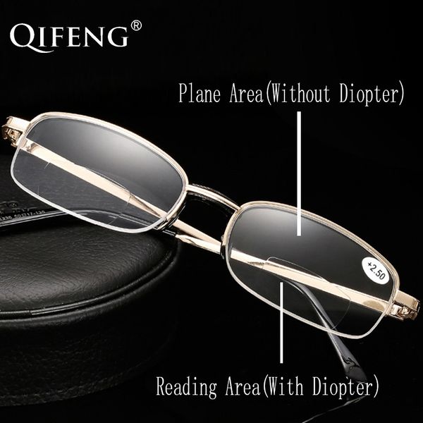 

bifocal reading glasses men men women diopter presbyopic eyeglasses male female +1.0+1.5+2.0+2.5+3.0+3.5+4.0 qf262, White;black