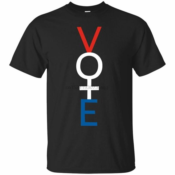 

feminist vote shirt red white blue voting election t-shirt black navy size s 6xl