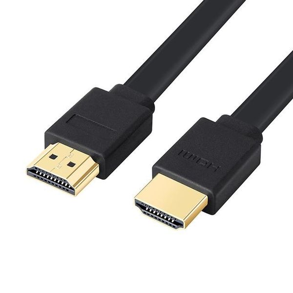 

digital cables audio & video cables lungfish flat cable 1.4 extension hdmi cable lead high speed with ethernet 1080p gold contacts hdtv