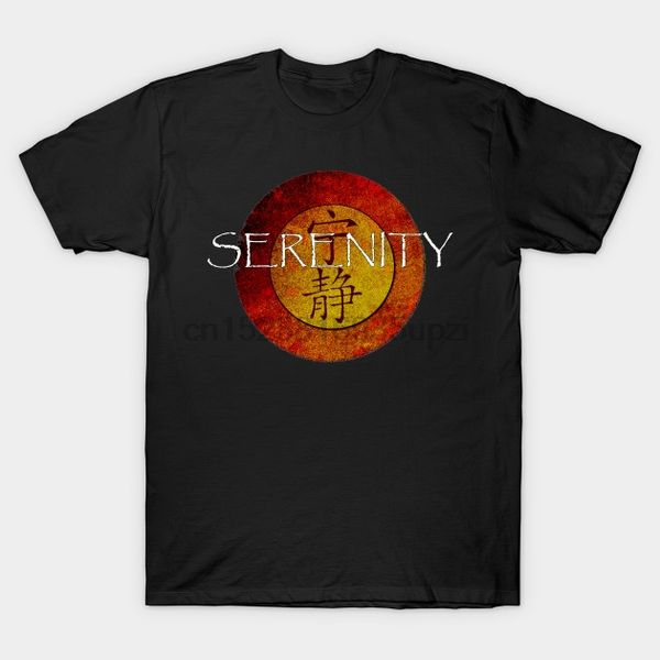 

тенниску serenity logo firefly футболка мужчин с коротким рукавом женщины тенниска