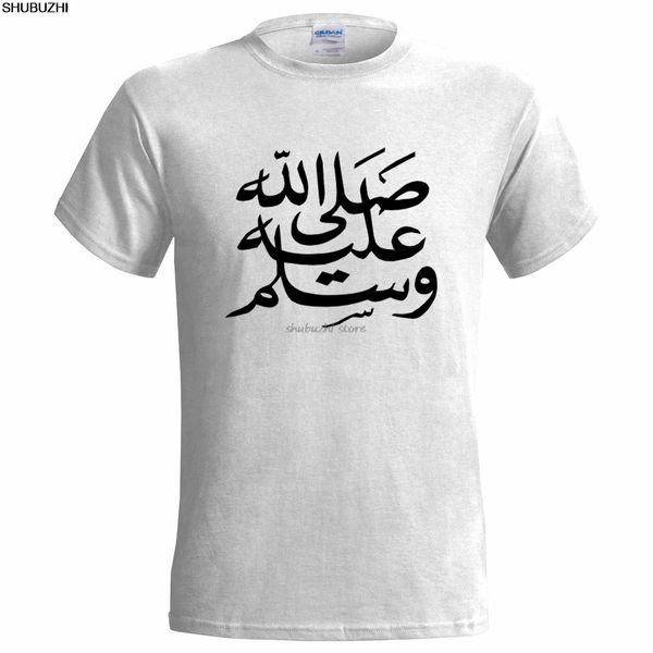 

peace be upon him mens t shirt alayhi as-salam arabic muslim islam pbuh salawat cool casual pride t shirt men sbz1387