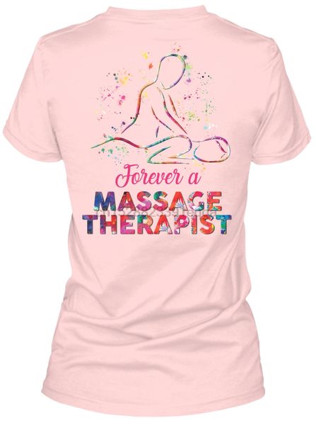 

men t shirt forever a massage therapist women t-shirt