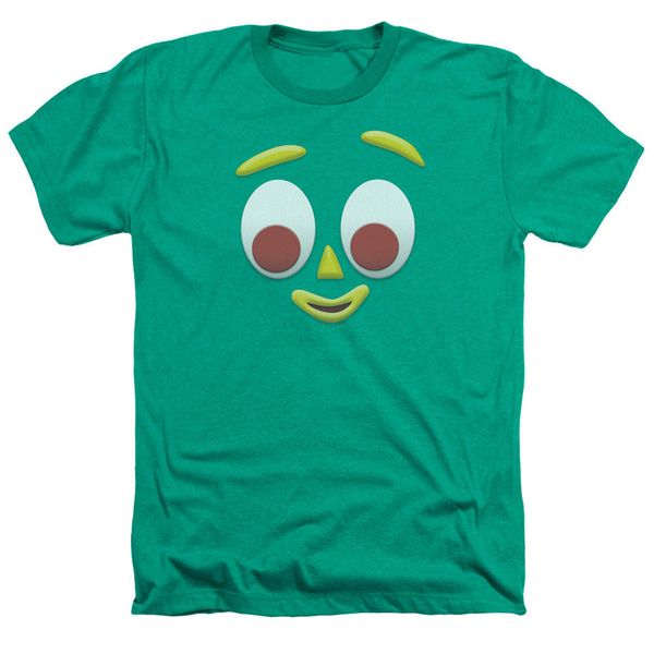 

gumby gumbme лицензионный adult heather t-shirt все размеры верхняя tee tee shirt