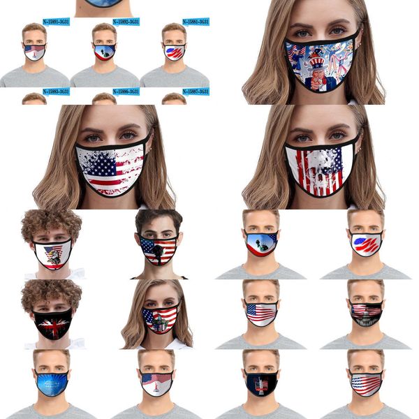 

fashion 3d cartoon printed masks washable designer cotton mouth masks pm2.5 dustproof and cqtj