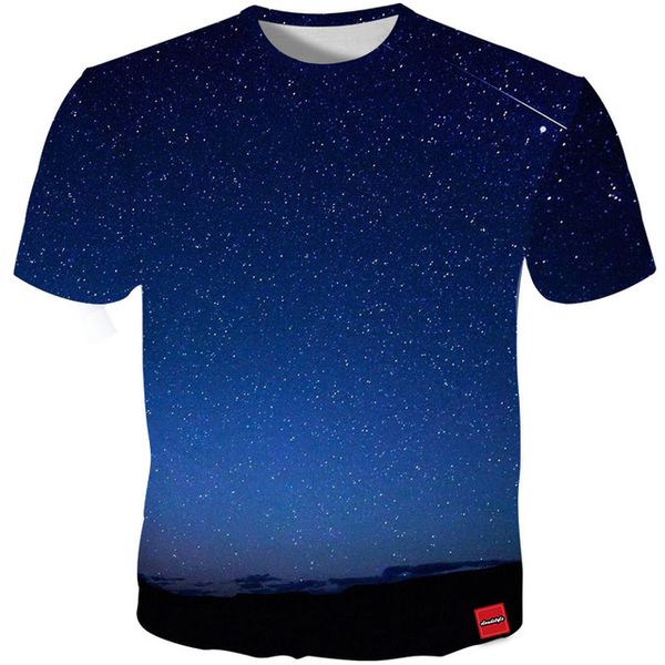 

youthup men galaxy starry sky 5xl 3d print shirts harajuku hentai graphic men clothing
