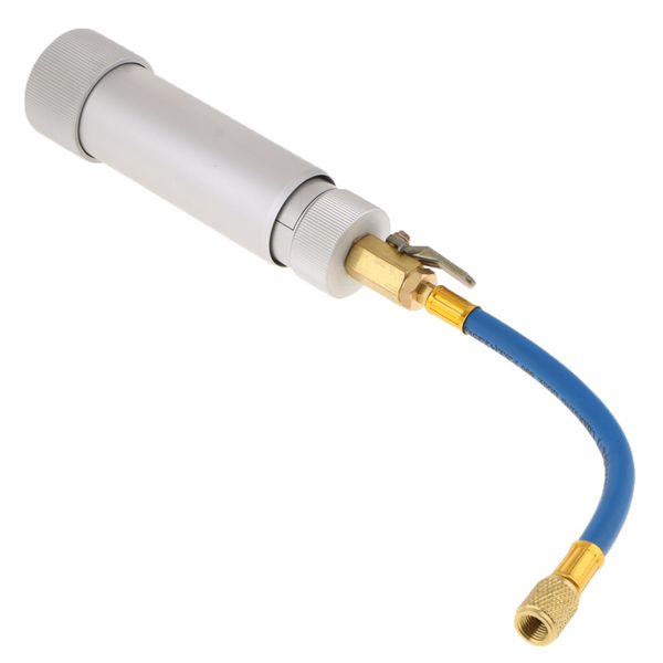 

a/c oil and dye injector with r-134a snap quick coupler 1/4
