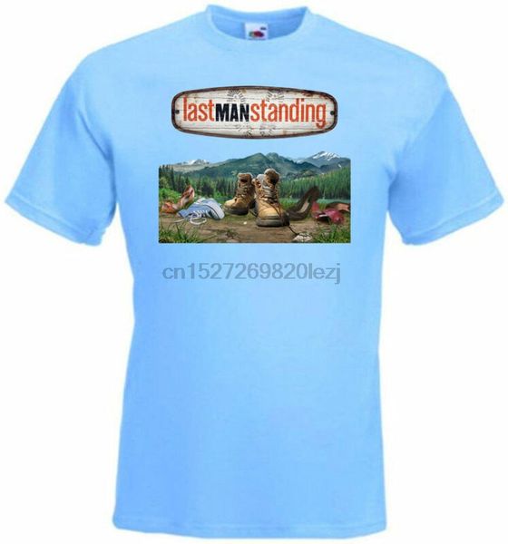 

last man standing v'4 movie poster t shirt light blue all sizes s-5xl